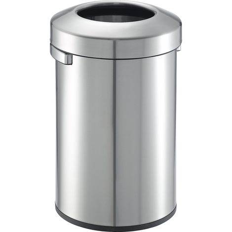 EKO Collecteur de déchets design inox capacité 50 l h x Ø