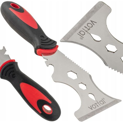 Spachtel Spachtel Schaber zum Glätten Fugen Farben Fassaden Maler 75mm 15-in-1