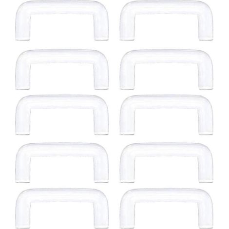 Lot de 10 attaches pour piercing de nez en forme de U, cache-piercings invisibles - 1,2 mm A (1/5)