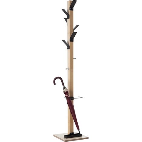 EasyCLOTH, Portemanteau sur pied, bois massif, avec (1/3)