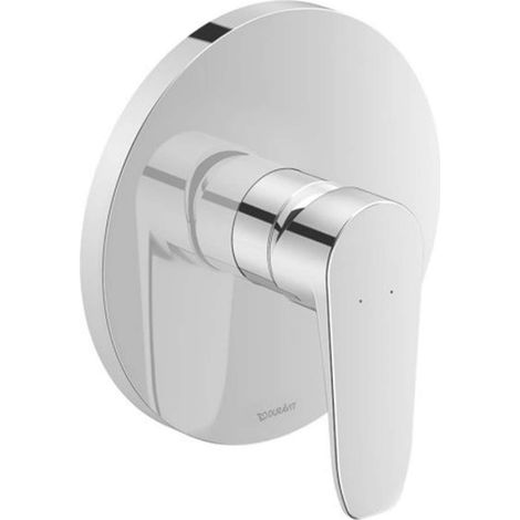 Duravit B.1 Mezclador monomando enyesado de ducha, roseta (1/2)