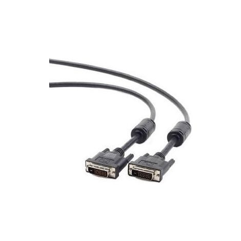 Cable Video Digital DVI-D GEMBIRD CC-DVI2-BK-6 (1,8 m) (1/2)