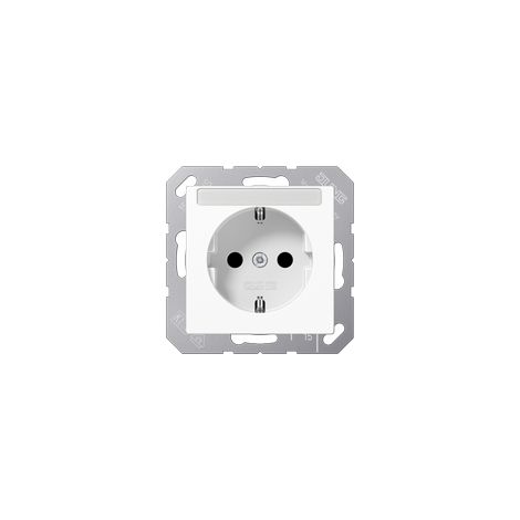 JUNG A 1520 BFKINA WW toma de corriente Tipo F Blanco