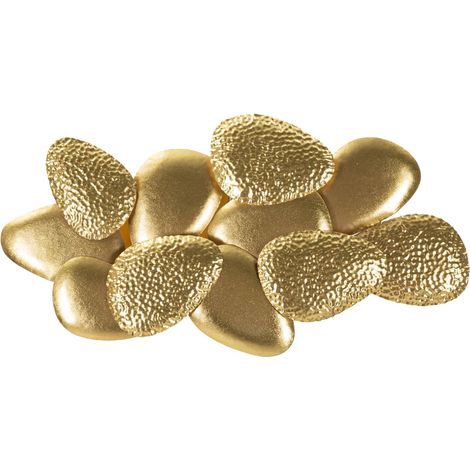 Dmora - Lámpara de pared Dospat, Luz de pared, Luz de pared, Foco de pared, 60x11 h31 cm, Oro
