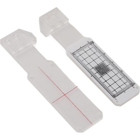 Moniteur de fissure témoin standard avec relevé de surveillance pour fissures standard et d'angle (1/5)