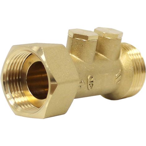Watts – Clapet antipollution 58 mm Femelle-Mâle 3/4' (20/27) – Bouchon laiton NF – Norme ACS pour circuit de remplissage d'eau - EA 251 S (1/5)