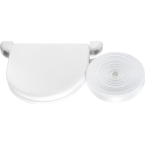 Staffe per corda retrattile per tendalino con custodia - 1