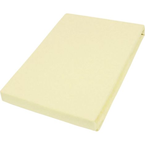 Vario Jersey-Spannbetttuch pfirsich, 100 x 200 cm Spannbettlaken