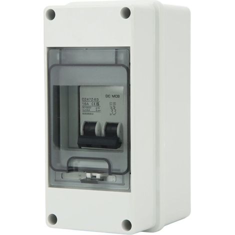 1000V 2P Wasserdichter Miniatur-Gleichstrom-Leistungsschalter für Solarenergiesysteme