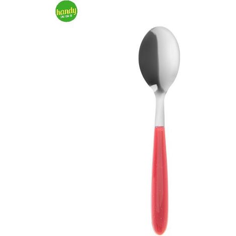 Cucchiaino caffÈ light EME Posateria colore rosso/cromo 14 cm