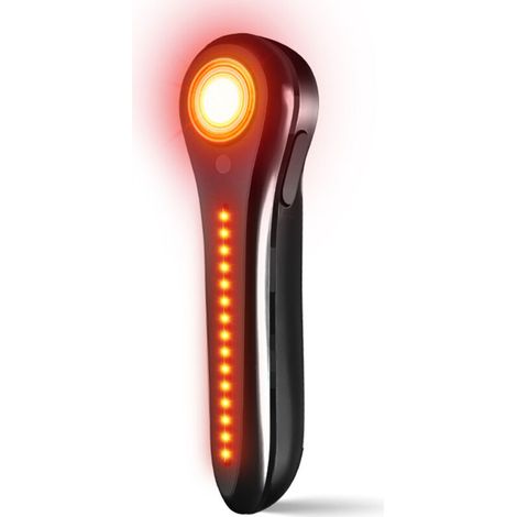 High-brightness smart bicycle taillight, ambient light sensor, intelligent brightness adjustment, vibration sensor, IPX6 dust and water resistance, 400 mAh battery (1/5)