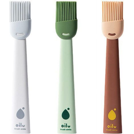 Brosse À Huile En Silicone - Résistante Jusqu'à 230 °C - Pour Barbecue Cuisson Et Pâtisserie - 1 Pièce (1/5)