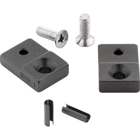 Hazet Ersatzteil Satz: 1 Paar Prägebacken, 15 mm breit, 2 Schrauben, 2 Spannhülsen 1932-1/6 (1/2)