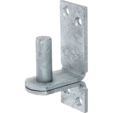Alberts - Kloben auf Platte, DII-Haken, feuerverzinkt, Ø16 mm, 113 x 40 mm - 311452 (1/3)