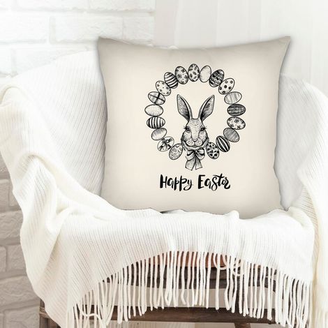 Housse de coussin de salon maison douce confortable pour la Saint-Valentin, la Fête des Mères, anniversaire