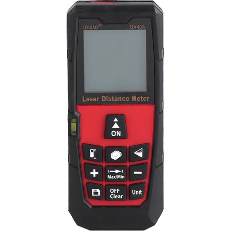 Télémètre laser UYIGAO UA40A mesure distance surface volume portable étanche IP54 affichage LCD rétroéclairé précis pour bricolage (1/5)