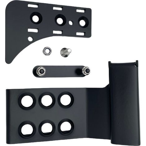 Passend für Jeep Wrangler JL Gladiator linke Fußstütze, JL modifizierte Fußstütze, Modifikationsteile, Ausführung mit runder Bohrung (1/4)