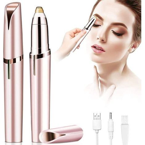 Women's eyebrow trimmer, electric eyebrow razor, KLB-AquaForge