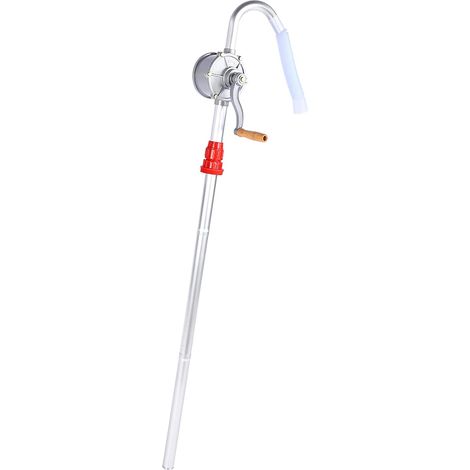 Pompe à Manivelle Rotative pour Transfert de Liquides, 29 L/Min, Compatible avec Fûts de Pétrole, Essence, Kérosène, Pompe Manuelle de Baril (1/5)