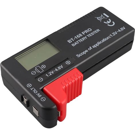 Compact Battery Tester with Intuitive Reading, No Extra Batteries Required, Essential Household Tool (1/5)