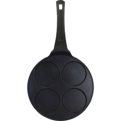 Poêle à pancakes 26cm avec 4 trous (1/3)