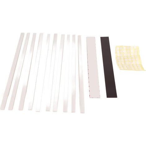 Porte-capsules mural pour café, rangement gain de place en PVC blanc pour cuisine (1/5)