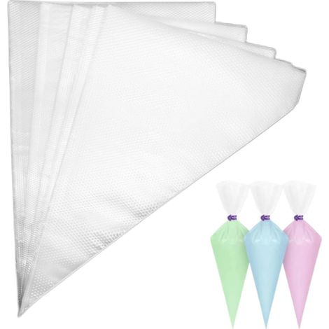 Poche à douille, poche à douille jetable pour la décoration de biscuits et de gâteaux (1/5)