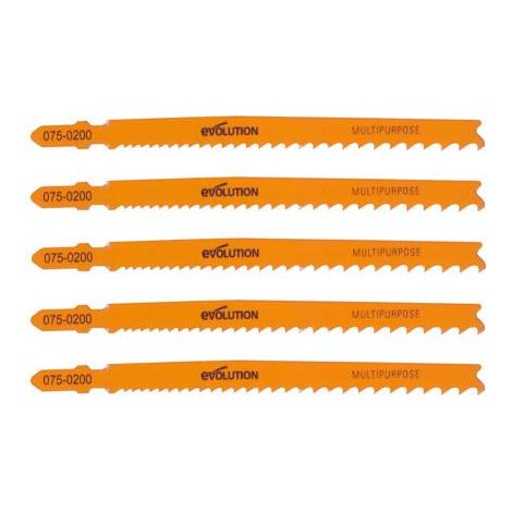 Evolution RAGE7-S Jigsaw Blades x5