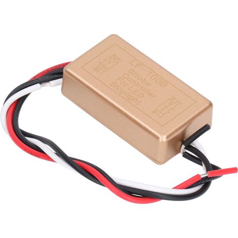 Contrôleur de relais/stroboscope à LED clignotantes, adapté aux automobiles, motos et yachts. (1/5)