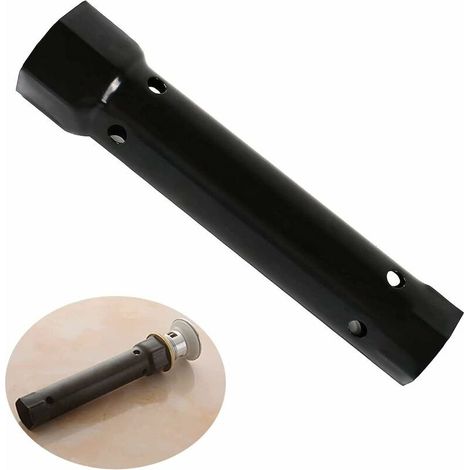 Clé à tube pour robinet – Alliage d'acier au carbone – Longueur 200 mm – Pour installation et réparation cuisine et salle de bain (1/5)