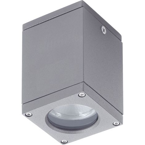 Wandleuchte Cub Ip54 Gu10 4.50w Grau (1/4)
