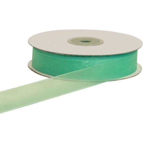 ETM Nastro Organza 40 Mm 50 Mt Verde Tiffany