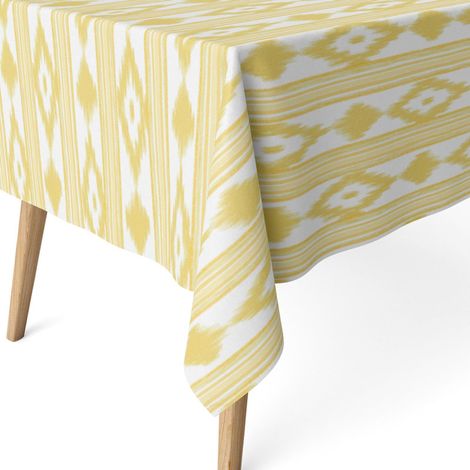 Nappe Anti-Taches enduite Coton rectangulaire 260x140 Islas Jaune (1/5)