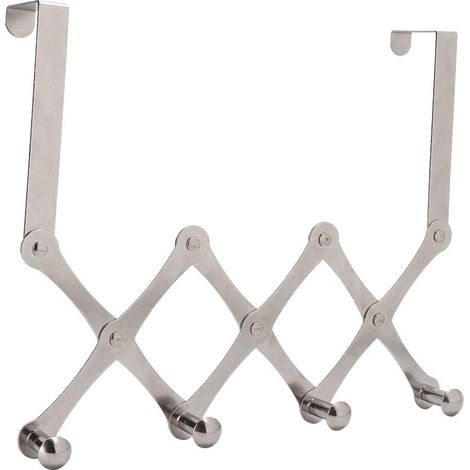 Crochet de Serviette fix au Mur rsistant, Crochet de Porte, Crochet de Porte, Crochet de Porte de Manteau(4 Hooks Light [Free Punching]). (1/5)