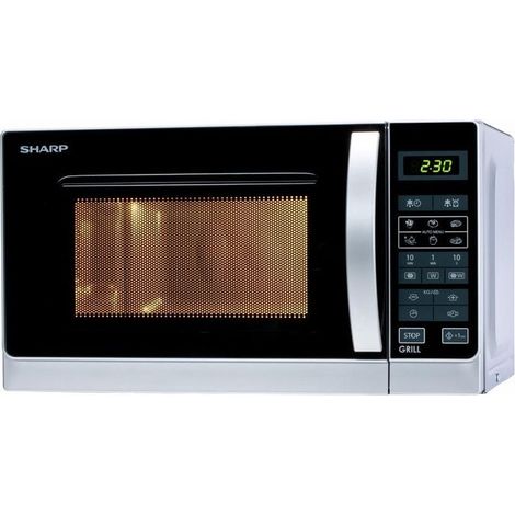 Sharp Home Appliances R-642INW Noir Micro-onde combiné Comptoir 20 L 800 W (1/2)