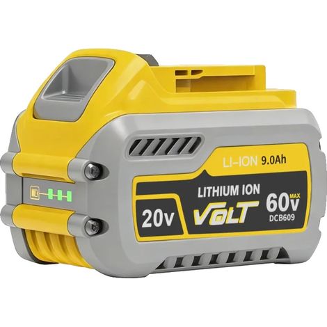 Batteria di ricambio, capacità 9000 mAh, ampia compatibilità, 1 batteria (1/2)