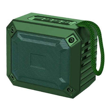 Enceinte Bluetooth multifonctionnelle créative (verte) (1/5)