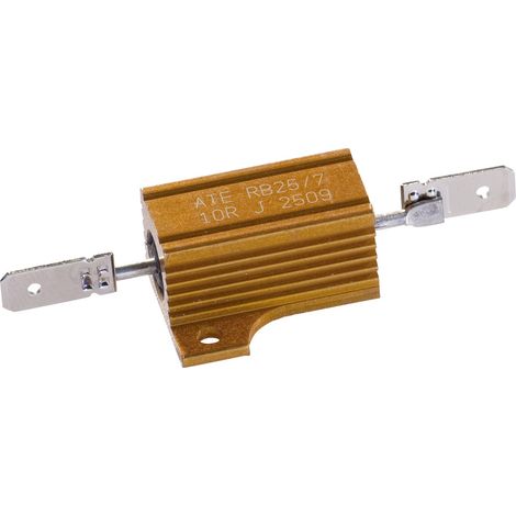 ATE Electronics RB25/7-3R0-J Hochlast-Widerstand 3 Ω Steckanschluss rechteckig 25 W 5 % 1 St.