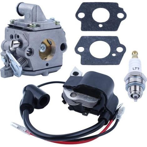 Carburateur - Bobine D Allumage - Bougie D Allumage - Pour Tronçonneuse MS170 MS180 017 018 - Kit Complet ×1 (1/4)