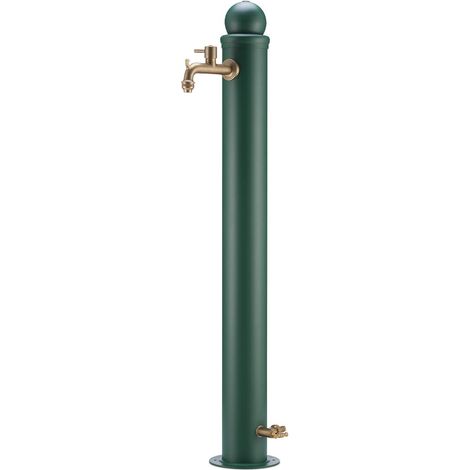 Fontana da Giardino con Doppio Rubinetto Belfer 42/ARRM Verde (1/5)