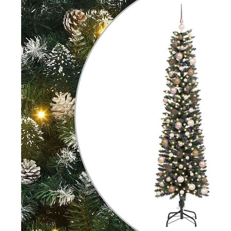 Albero di Natale artificiale con 300 LED Verde 210 cm vidaXL (1/5)