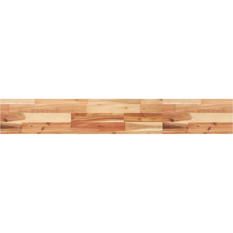 Maison Exclusive - Schweberegal 140x20x4 cm Ölbeschichtung Massiv