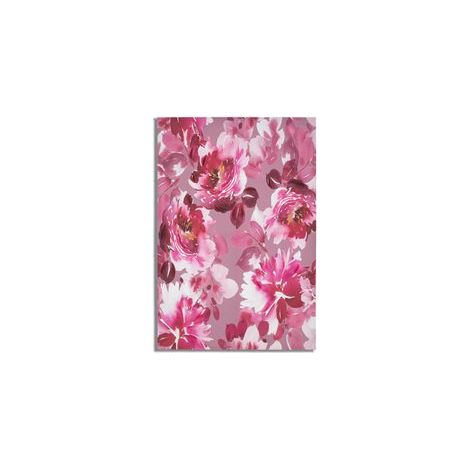 Impression sur toile violette fleurs cm 80x3x120 (1/5)