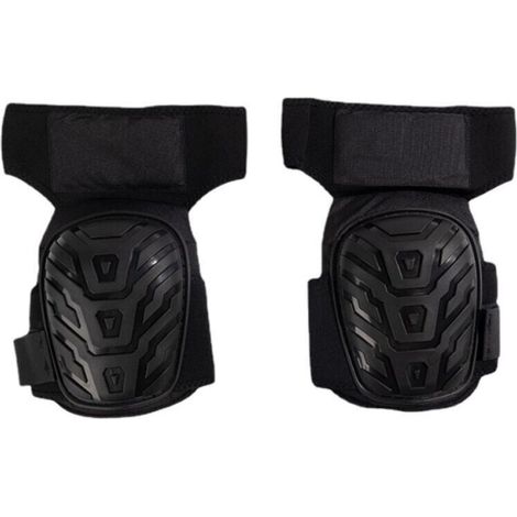 2x Gel-Knieschoner für Fliesenlegen, Knieschutz, Gartenarbeit, stufenlos verstellbar