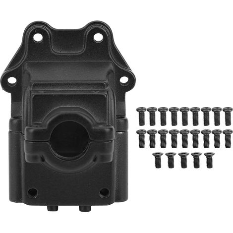 Boîtier de Couverture Supérieure et Inférieure de Boîte de Vitesses pour Voiture Télécommandée WLtoys 144001 - Noir (1/5)