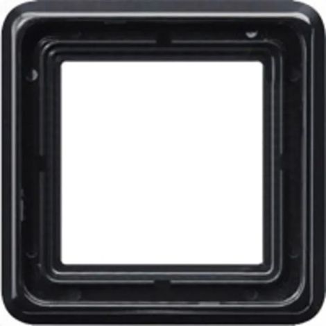 Jung Marco 1 vez, CD 500, IP 44, Duroplástico, negro, montaje vertical y horizontal CD 581 SW