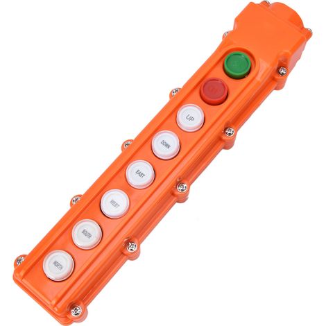 Télécommande Palan à Câble Boîte de Commande Bouton Poussoir Antipulvérisation 220V/500V COB‑63A (1/5)