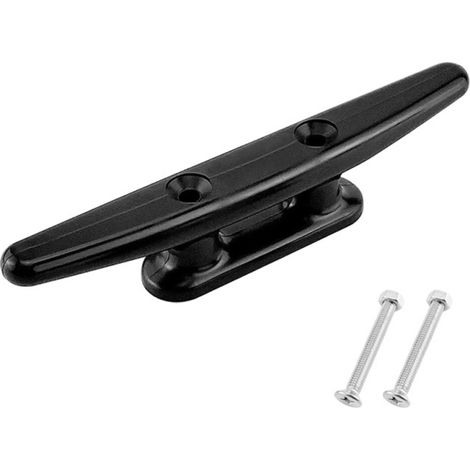 Taquet d'amarrage en nylon pour bateau, taquet portable à base ouverte, taquet d'amarrage avec vis en acier inoxydable pour yacht (1/5)