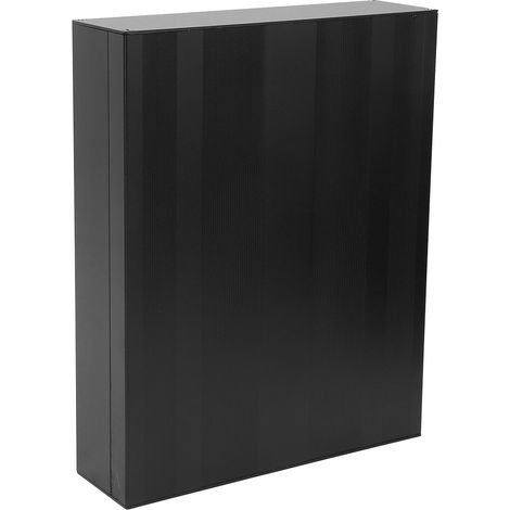 Aluminium-Projektgehäuse, mattschwarz, 50 x 178 x 220 mm, für DIY-Elektronikprodukte (1/5)