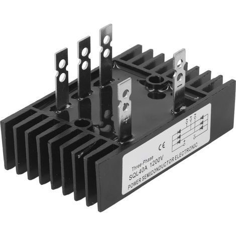 Pont Redresseur Triphasé 1200V, Sortie Stable et Précise, Redresseur Haute Puissance pour CNC et Machines Automatiques (1/5)